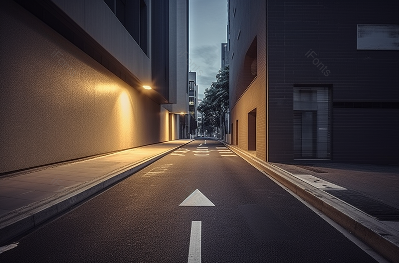 灯光下的城市巷道,高清,摄影图,摄影图片,图片大全,摄影图免费下载